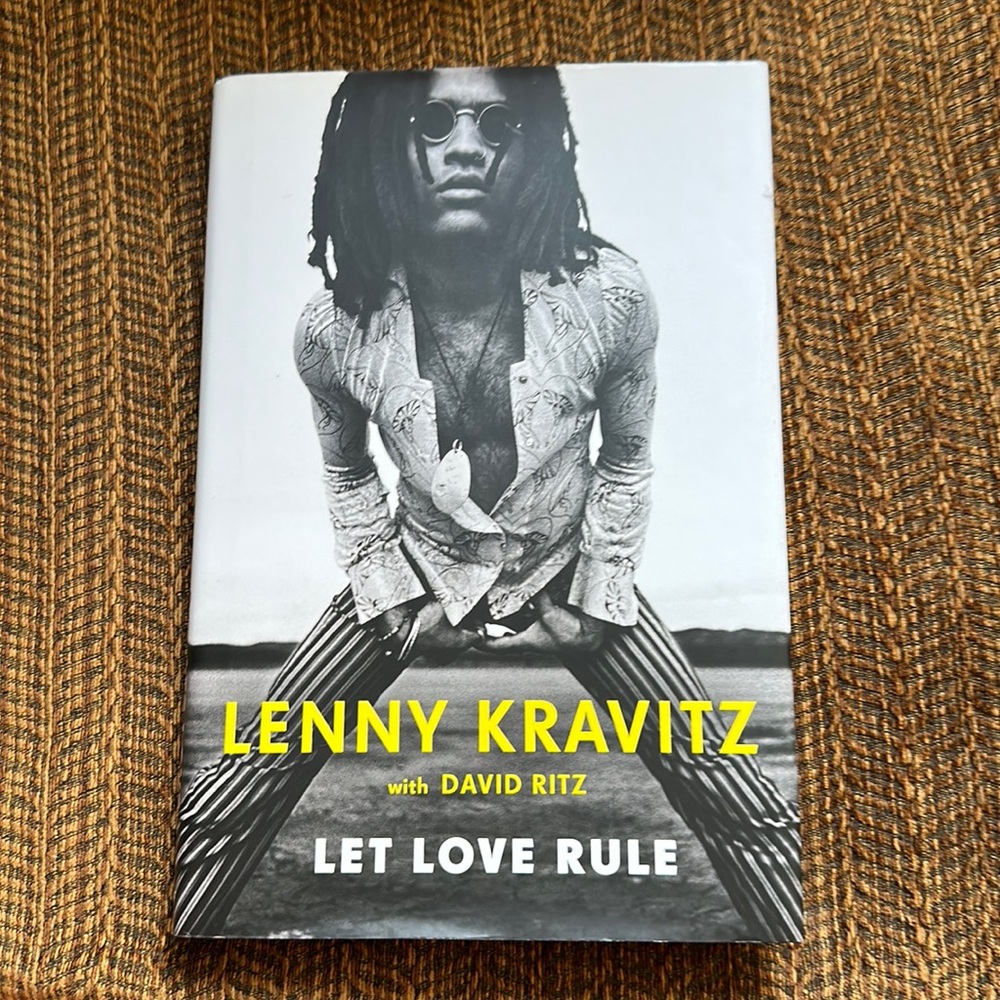 COPY - LET LOVE RULE NWT LENNY KRAVITZ memoir